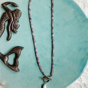 Elegant Pink Tourmaline Beaded Necklace